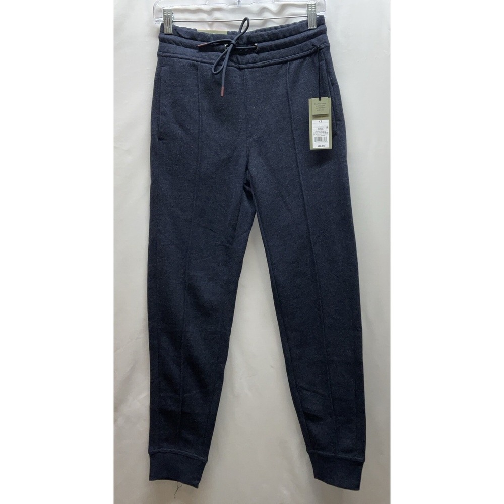 NWT Goodfellow & Co. Women's Knit Joggers Navy Blue Cuffed Ankle Drawstring XS